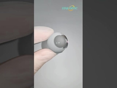 УФ-ФС Сферическое стеклянное линзовое покрытие MgF2 Двойная выпуклая линза с фиксированной установкой